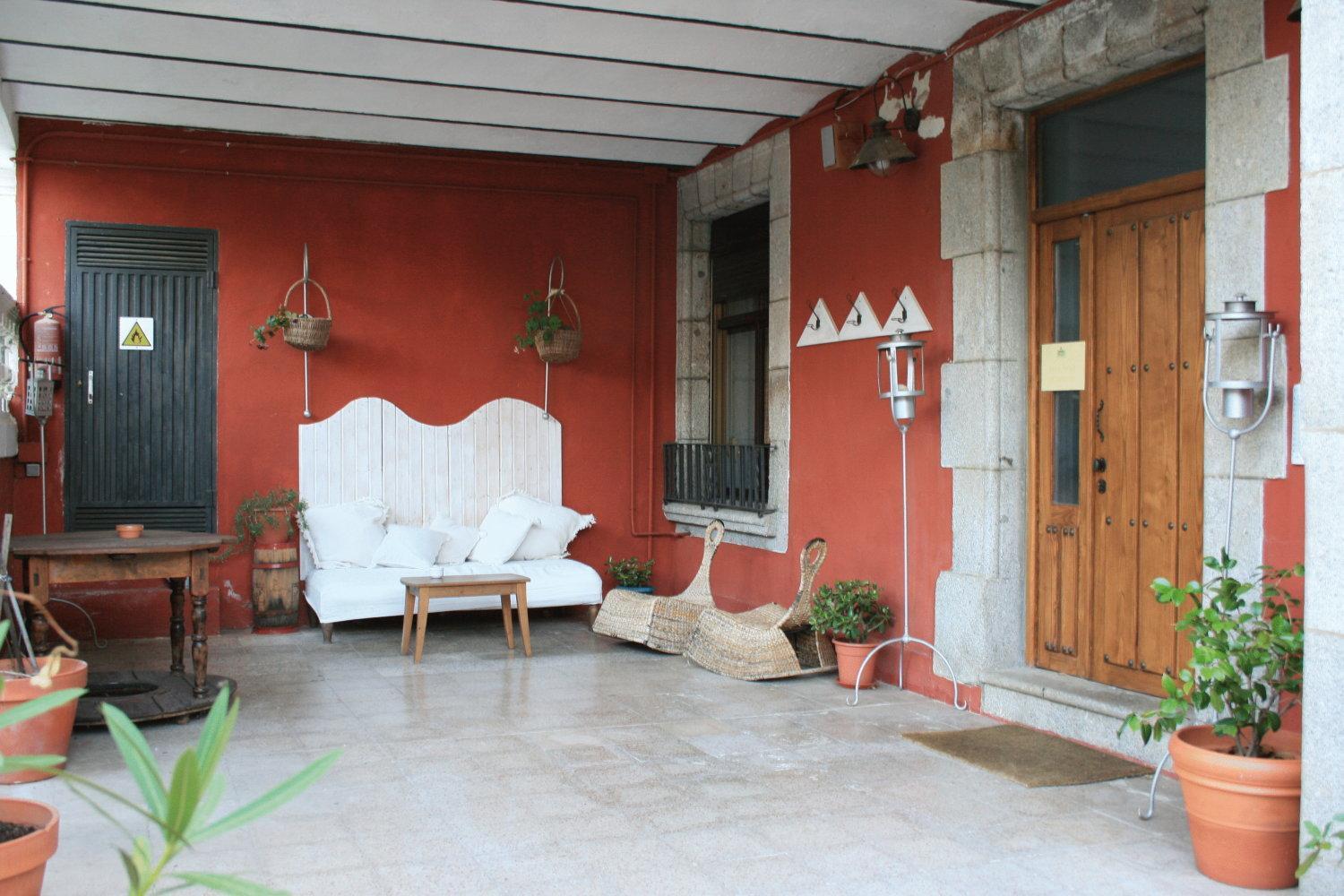 Hotel Villa Maria Fuentes de Béjar Dış mekan fotoğraf